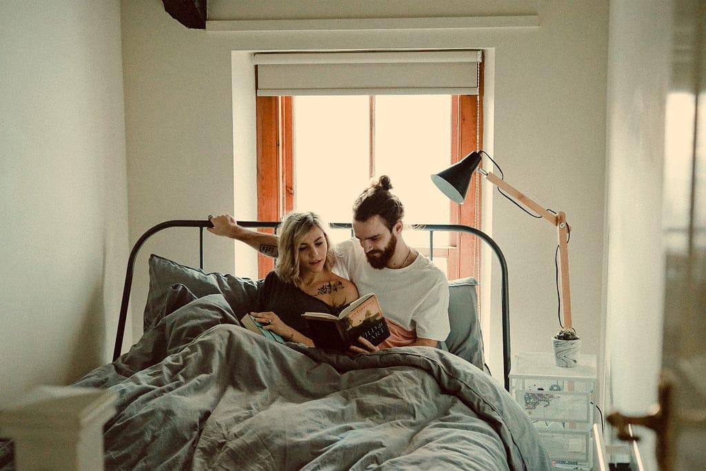 Let's be real, there's going to come a time when you're in desperate need of things to do when you're confined to home or indoors with your partner. For instance, one of you or both are under the weather, it's raining cats and dogs outside or you're on standby for the AC guy to show up between that annoying 5-hour window.