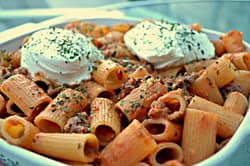 Baked Italian Rigatoni & Vodka Sauce | Italian Recipe | Pasta Recipe | Easy Dinner Recipe | theMRSingLink