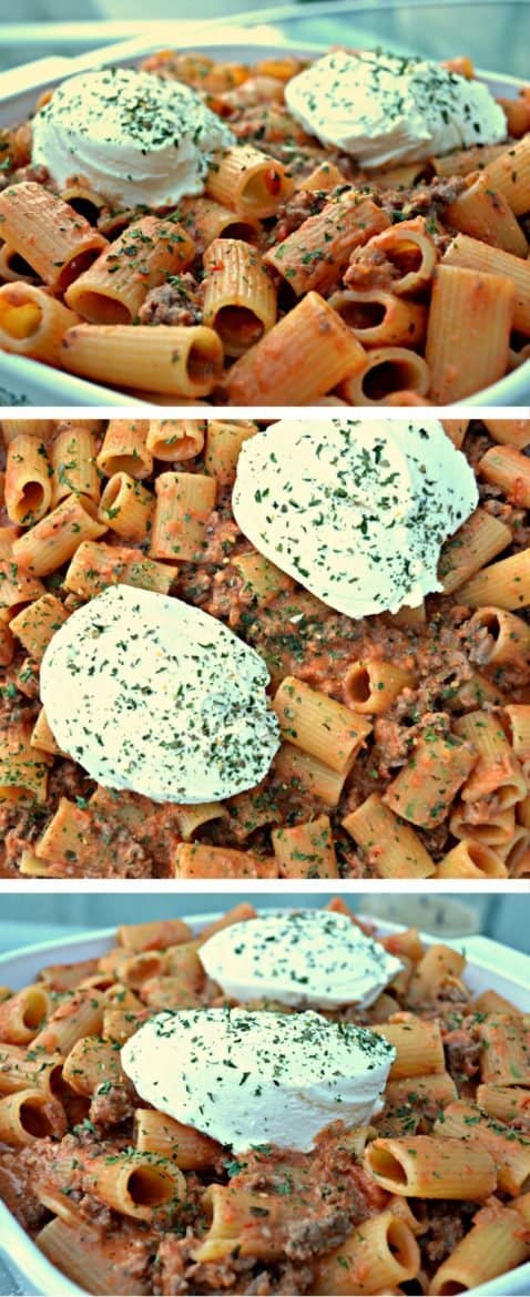 Feel good, baked vodka rigatoni (with homemade vodka sauce) | #pasta #vodkasauce #rigatoni #dinnerrecipes | Pasta Recipe | Easy Dinner Recipe | theMRSingLink