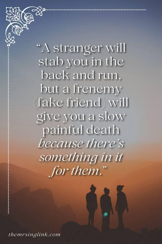 How to spot a fake friend in your life | Fake friends vs Real friends | Ways to spot a frenemy in your friendship circle | A fake friend won't give you a quick, clean death - back or front. In fact, their execution is tormenting. You might even start to believe its your fault as their hand is gripping yours on the dagger. #fakefriends #friendship