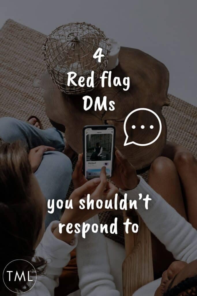 4 Red flag DMs you shouldn't respond to | #onlinedating