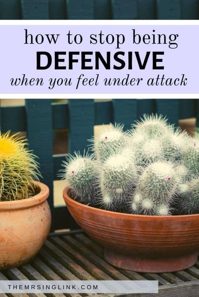 How To Stop Being Defensive [When You Feel Under Attack] | It's instinctive - biological - that when you feel attacked you will either shut down, run away and hide or retaliate to protect yourself. But from a social standpoint - particularly with our close relationships with others - this defense mechanism does more harm (for you and others) than good. Begin the process of healing yourself, learn how to manage your emotions and conserve the energy for what truly matters in life | #selfimprovementtips #defensive #selfhealing | theMRSingLink