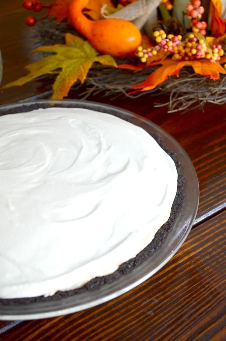 Stupid Easy No Bake Chocolate Peanut Butter Pie | Dessert Recipes | Oreo Pie Crust Recipe | Homemade Whipped Cream | 3 Ingredient Peanut Butter Pie | Holiday Dessert Recipes | Easy Dessert Recipes | Thanksgiving PIe Recipes | Chrismtas Dessert Ideas | No Bake Recipes | No Bake Desserts | Homemade Pie Recipes | theMRSingLink Stupid Easy No Bake Chocolate Peanut Butter Pie | Dessert Recipes | Oreo Pie Crust Recipe | Homemade Whipped Cream | 3 Ingredient Peanut Butter Pie | Holiday Dessert Recipes | Easy Dessert Recipes | Thanksgiving PIe Recipes | Chrismtas Dessert Ideas | No Bake Recipes | No Bake Desserts | Homemade Pie Recipes | theMRSingLink